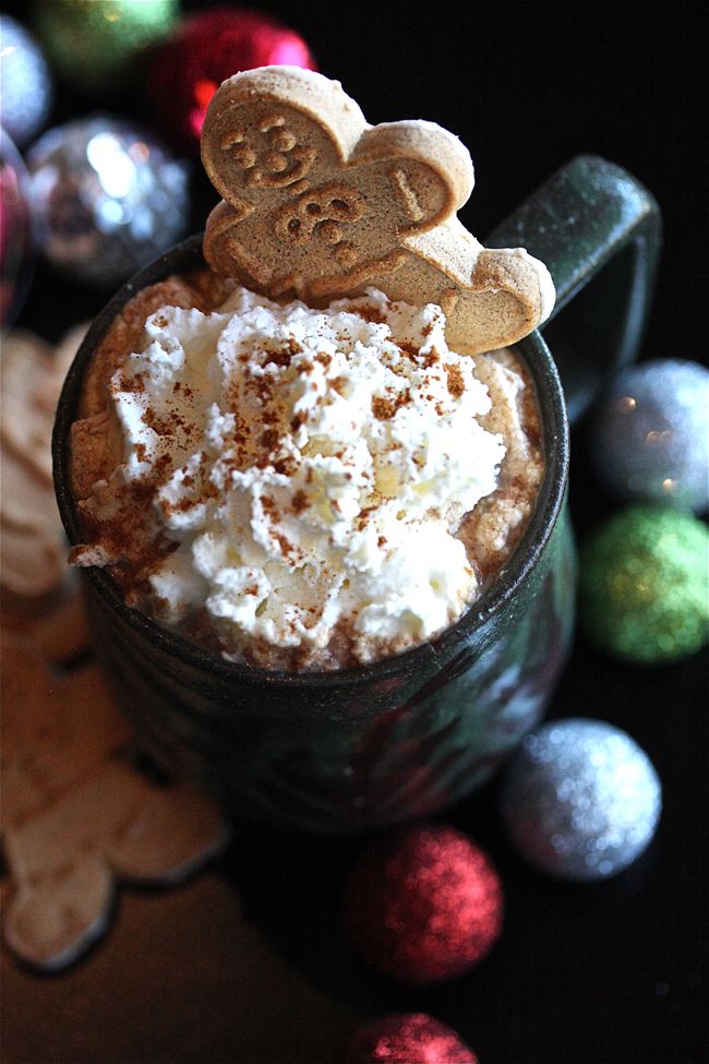 Gingerbread Hot Cocoa 25+ Fun Christmas Breakfast Ideas for Kids | NoBiggie.net