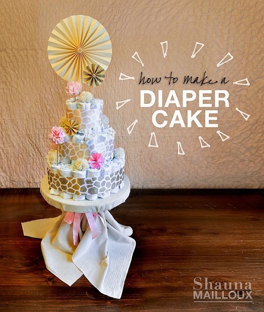 Glam N Glitz Diaper Cake