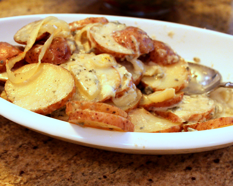 Gorgonzola Potatoes | 25+ Potato Side Dishes