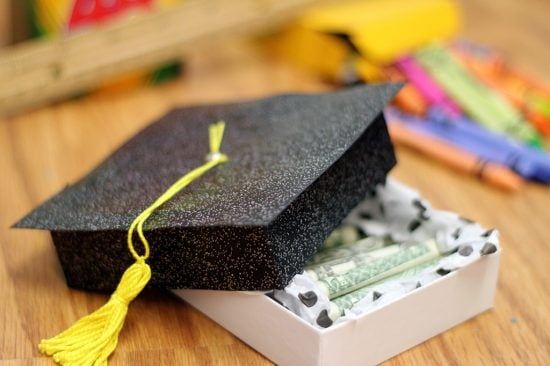 Graduation Hat Box | 25+ MORE Creative Ways to Give Money