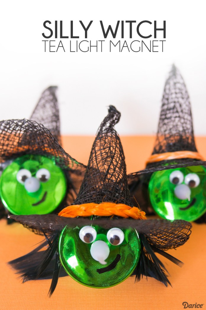 Silly Witch Magnet DIY