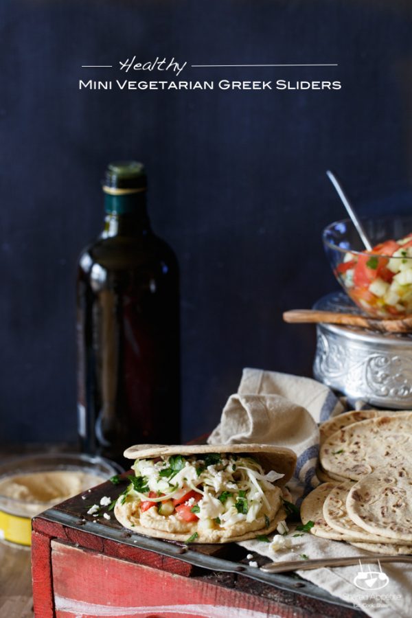 Healthy Mini Vegetarian Greek Sliders | 25+ Recipes for Sliders