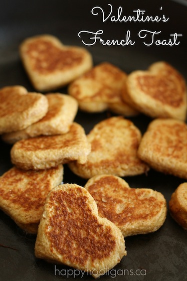 Heart Shaped French Toast 25+ Heart-Shaped Food Ideas | NoBiggie.net