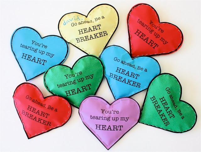 Heartbreaker Valentine - 25+ Creative Classroom Valentines - NoBiggie.net