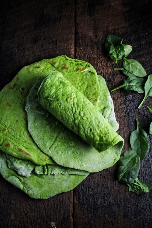 Homemade Spinach Wraps | 25+ Spinach Recipes