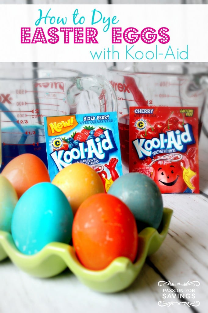 How to dye Easter Eggs with Kool-Aid | 25+ ways to decorate Easter Eggs