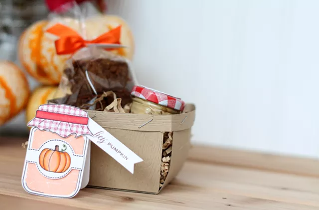 DIY Pumpkin Gift Basket