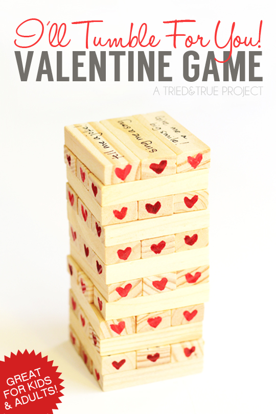 I'll Tumble For You! Valentine Game