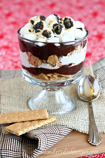 Individual S'mores Trifles | 25+ S'mores Recipes