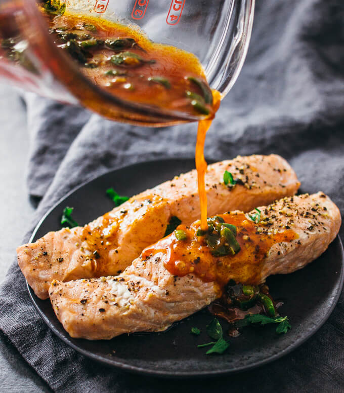 Instant Pot Salmon with Chili-Lime Sauce | 25+ Savory Instant Pot Recipes