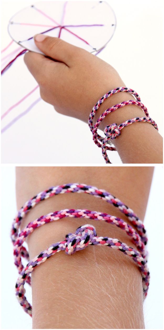 DIY Friendship Bracelets - Jellyfish Friendship Bracelets - Woven, Beaded, Leather and String - Cheap Embroidery Thread Ideas - DIY gifts for Teens