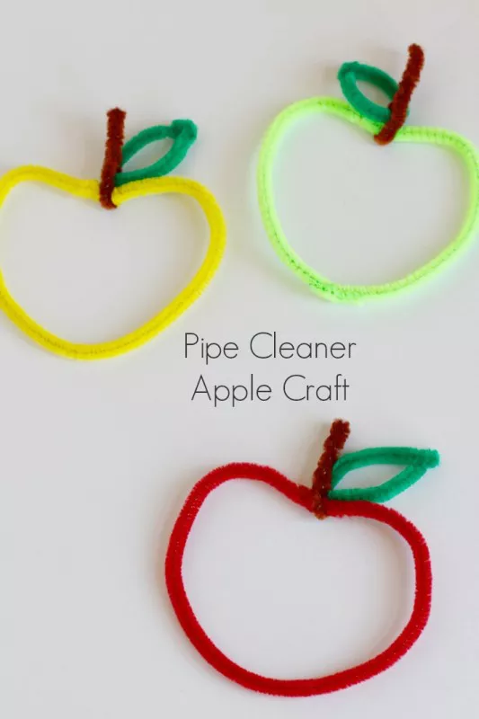 Pipe Cleaner Apples