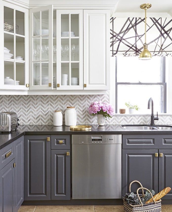 Gray Kitchen Cabinet Paint Idea