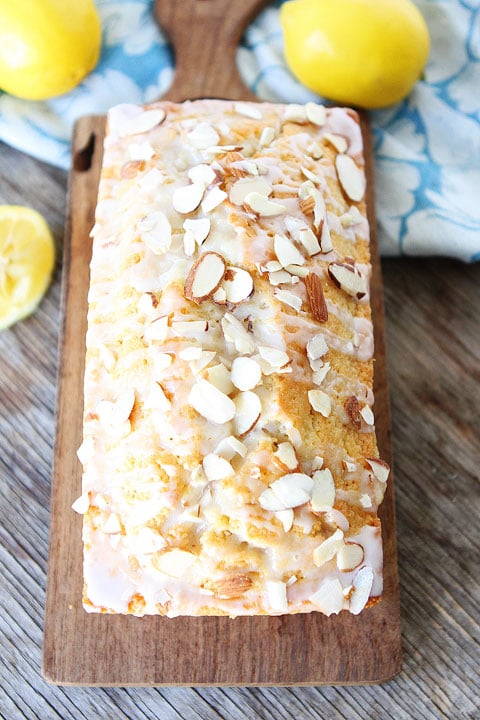 Lemon Almond Bread | 25+ Quick Bread Recipes (No Yeast Required)