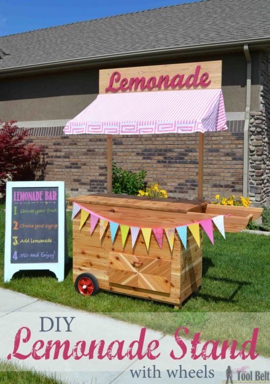 Lemonade Stand on Wheels | 25+ Lemonade Stand Ideas