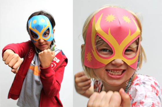 Lucha Libre Masks Free Printables | 25+ Cinco de Mayo Ideas