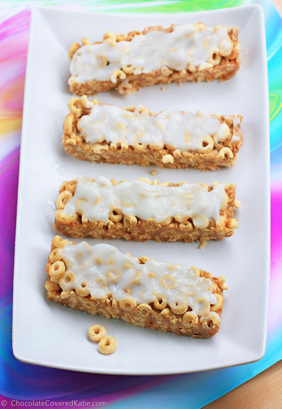 Milk and Cereal Bars | 25+ Quick/On The Go Breakfast Ideas