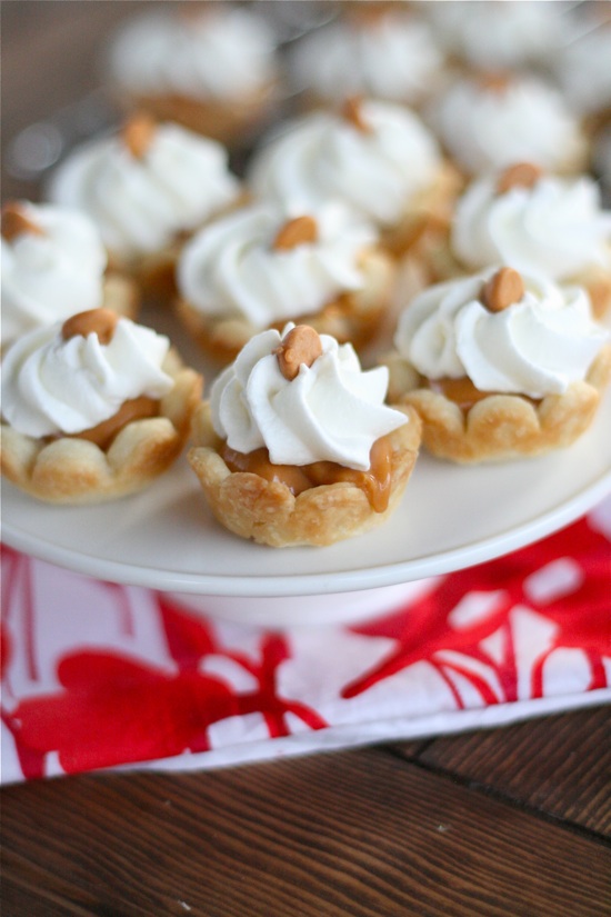 Mini Butterscotch Cream Pies | 25+ Bite Size Desserts
