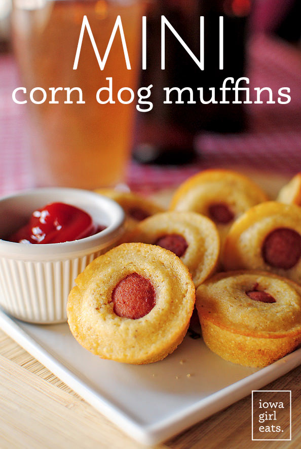 Mini Corn Dog Muffins | 25+ Muffin tin recipes for kids