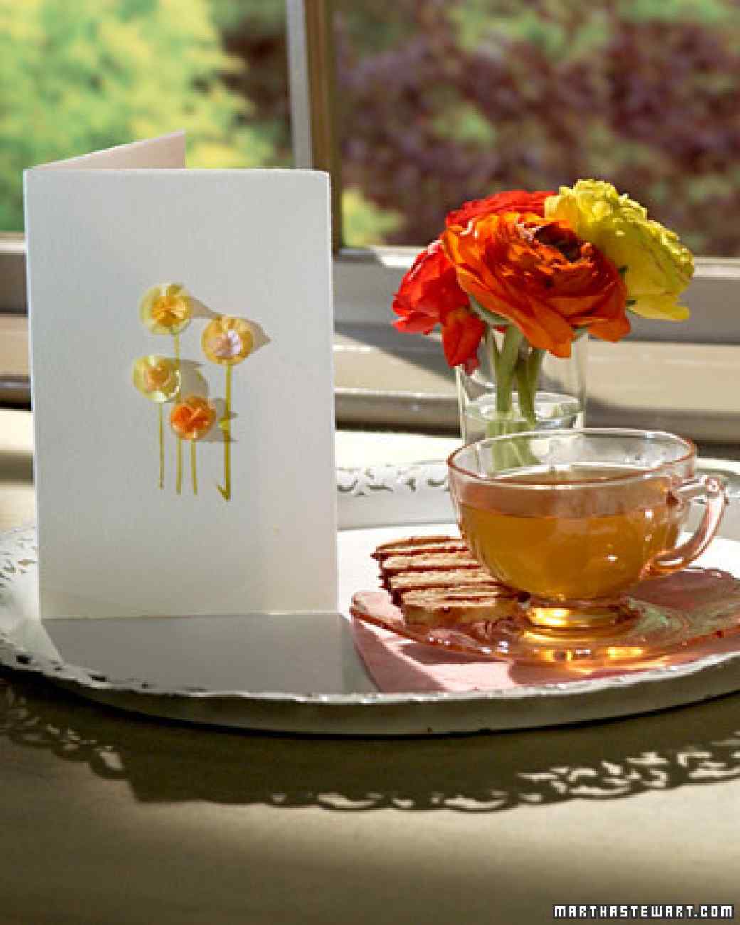 Mother's Day Tissue Flower Card | 25+ Paper Flower Crafts