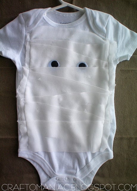 Mummy baby onsie |25+ Creative Costumes for Babies