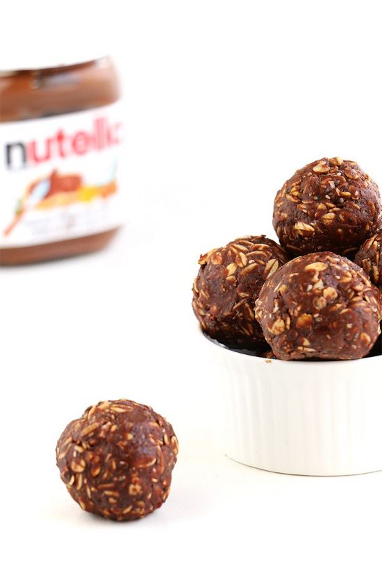 Nutella Chia Energy Balls | 25+ Energy Bites