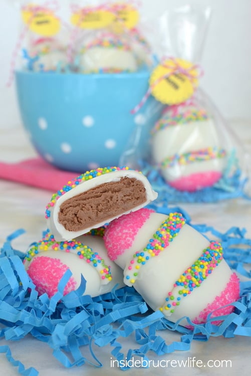 Nutella Cream Eggs | 25+ Easter sweet treats