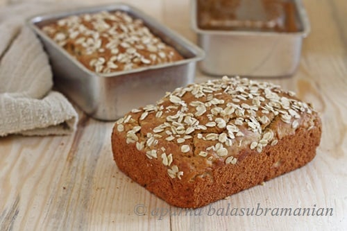 Oatmeal Honey Bread | 25+ Quick Bread Recipes (No Yeast Required)