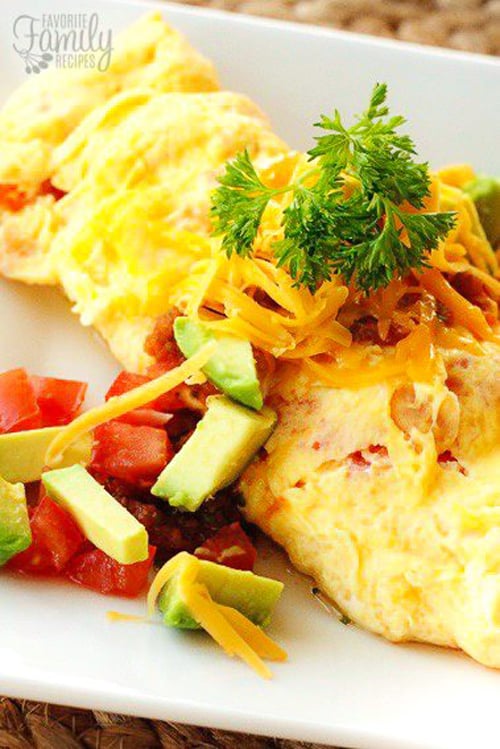 Omelettes in a bag | 35 best camping recipes