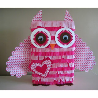 Owl | 25+ Valentine Boxes for Girls