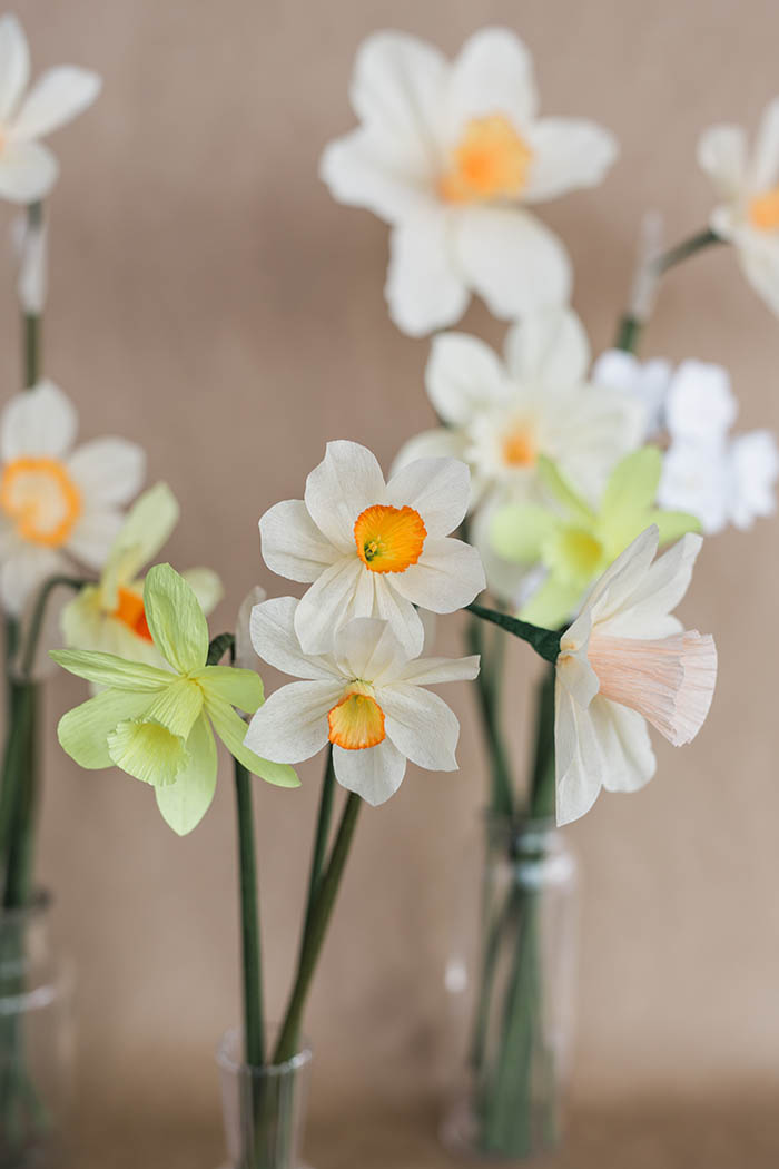 Paper Daffodil Tutorial | 25+ Paper Flower Crafts