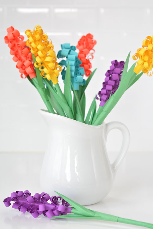 Paper Hyacinth Flowers | 25+ MORE Paper Flowers