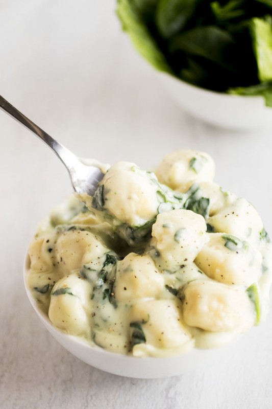 Parmesan Spinach Gnocchi | 25+ Spinach Recipes