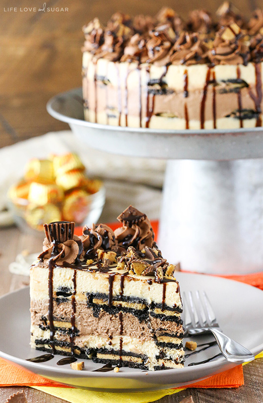 Peanut Butter Chocolate Icebox Cake | 25+ Oreo Recipes