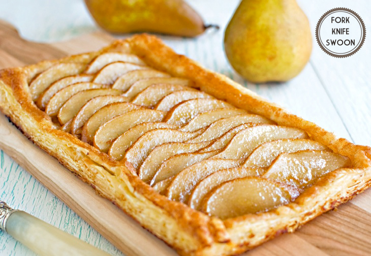 Ginger Pear Puff Pastry Tarts | 25+ Puff Pastry Dough Recipes