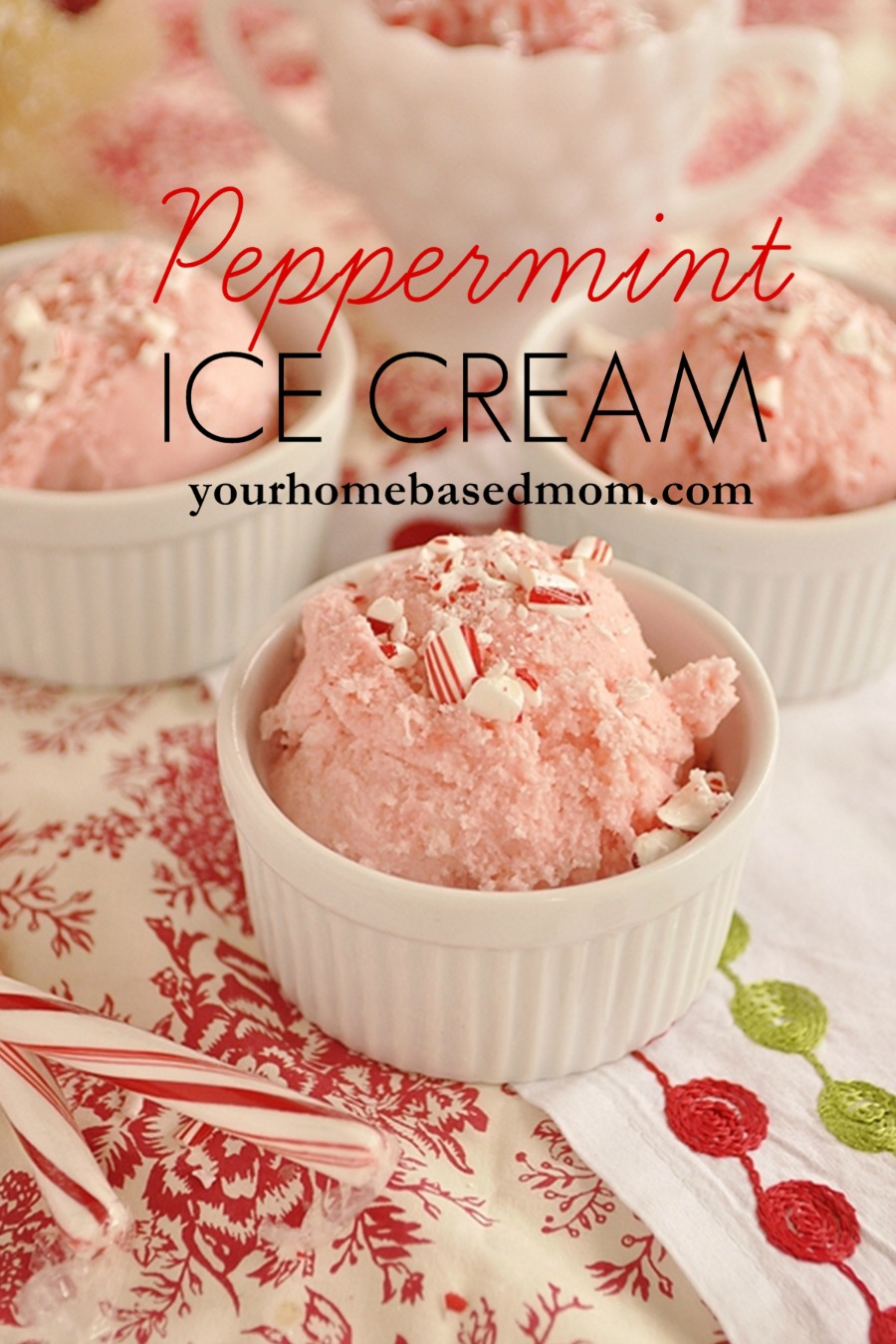 Peppermint Ice Cream | 25+ homemade ice cream recipes
