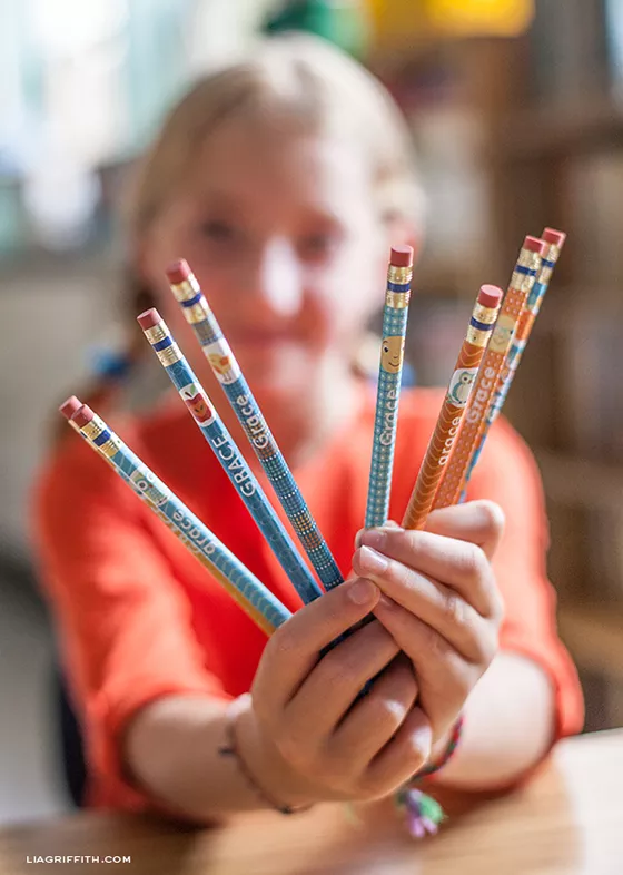 DIY Personalized Pencils