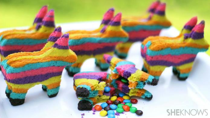 Piñata Sugar Cookies | 25+ Cinco de Mayo Ideas