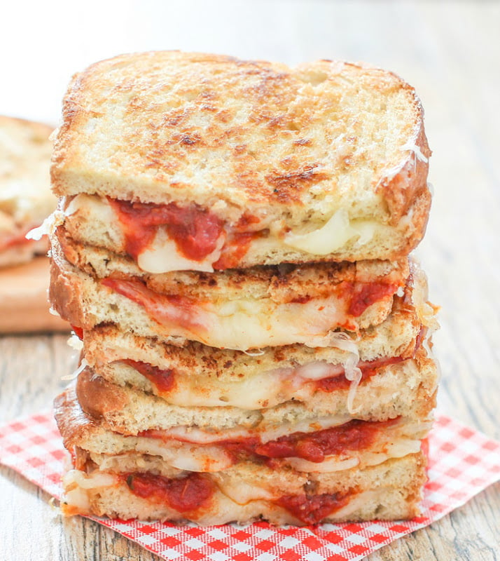 Pizza Grilled Cheese | 25+ Grilled Cheese Recipes