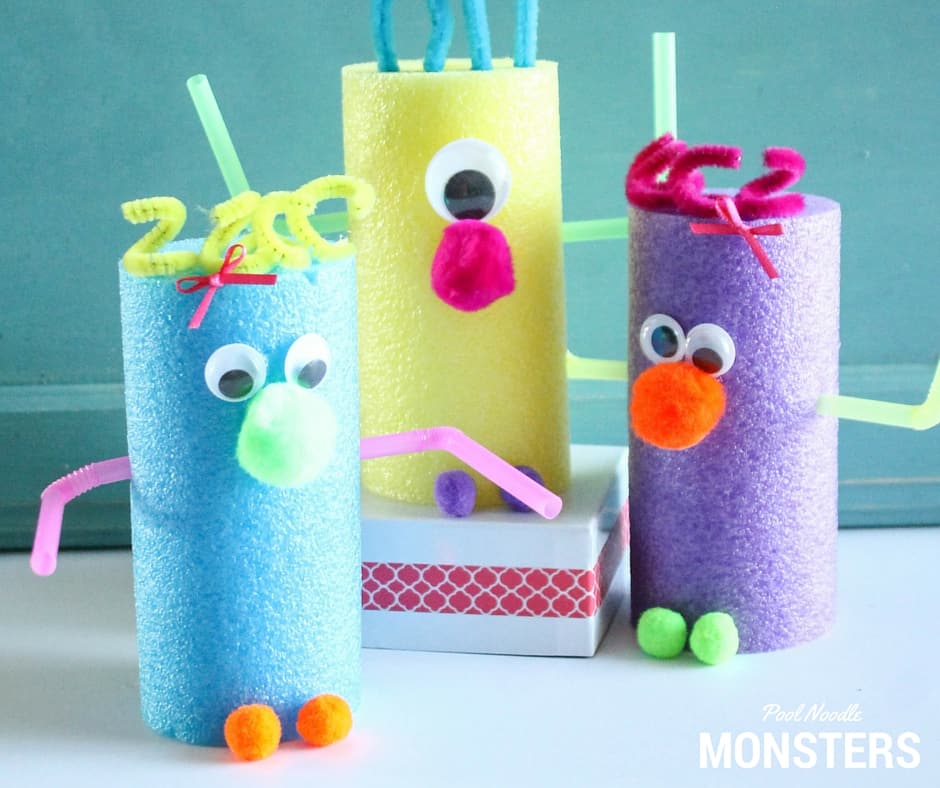 Pool Noodle Monsters