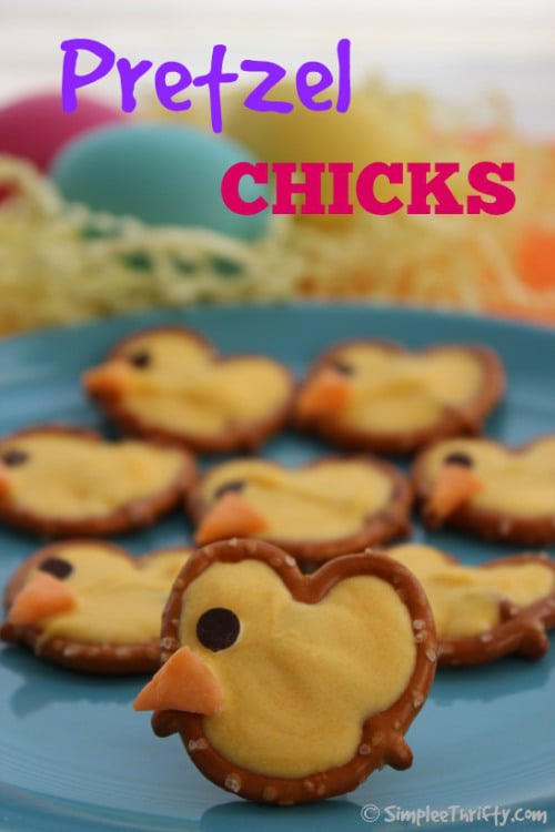 Pretzel Chicks | 25+ Easter sweet treats