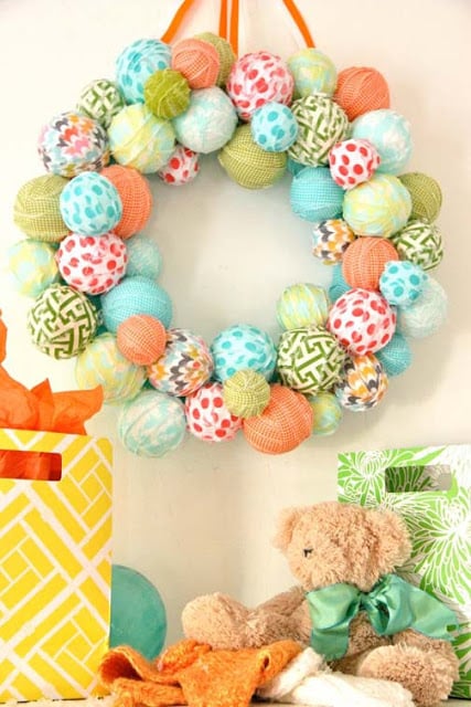Quick and Easy Spring Wreath | 25+ Spring wreaths