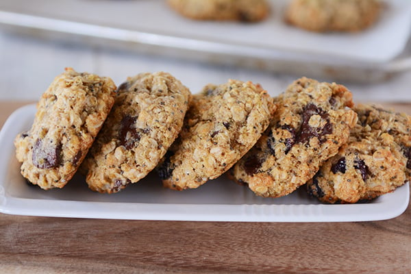Quinoa Chocolate Chip Oatmeal Granola Cookies | 25+ Granola recipes