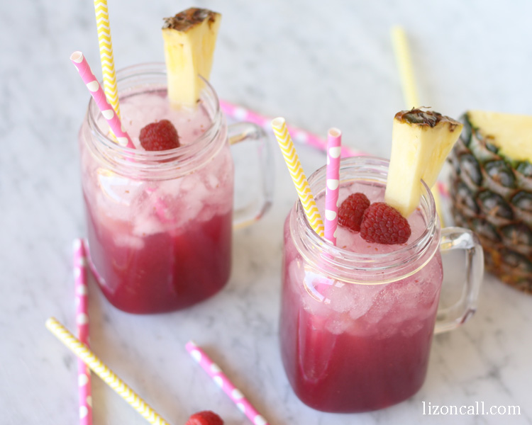 Raspberry Crush Punch | 25+ Non-Alcoholic Punch Recipes