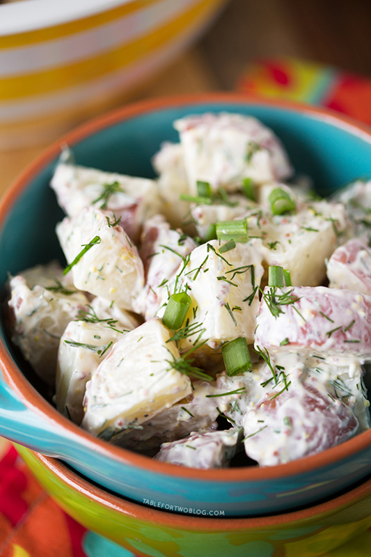 Red Potato and Dill Salad | 25+ Potato Side Dishes
