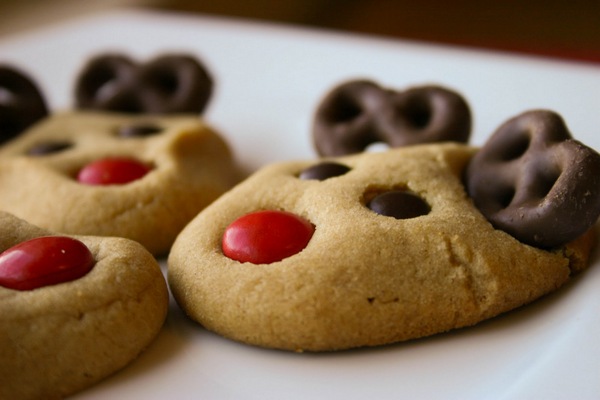 Reindeer Cookies | 25+ MORE Christmas cookie exchange recipes
