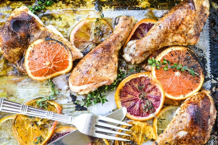 Roasted Chicken with Citrus