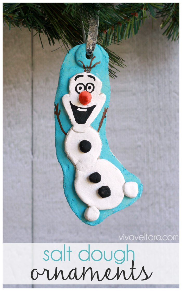 Salt Dough Olaf | 25+ ornaments kids can make