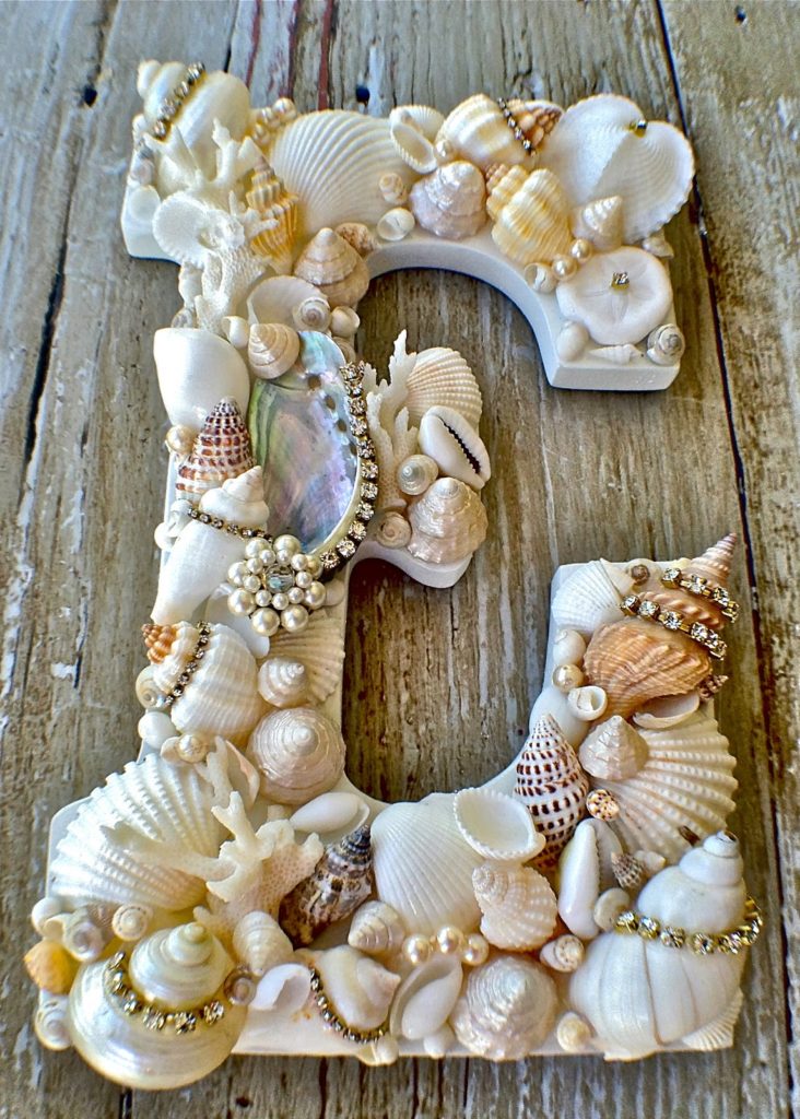 Seashell - DIY Monogram Letters