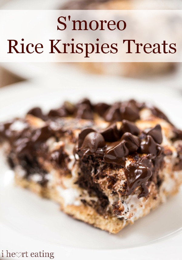 S'moreo Rice Krispie Treats | 25+ Rice Krispie Treat Ideas
